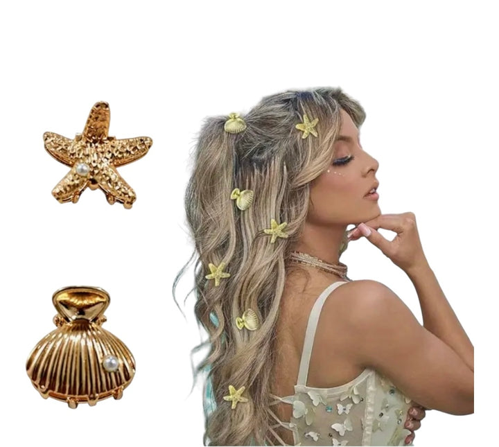 Coralie Sirène Assorted Barrettes