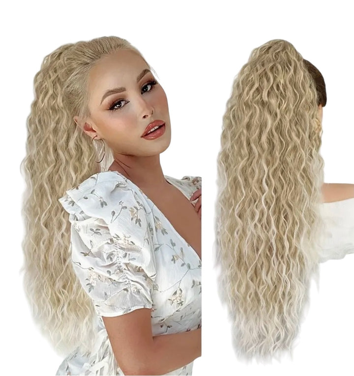 Sleek Drawstring Ponytail