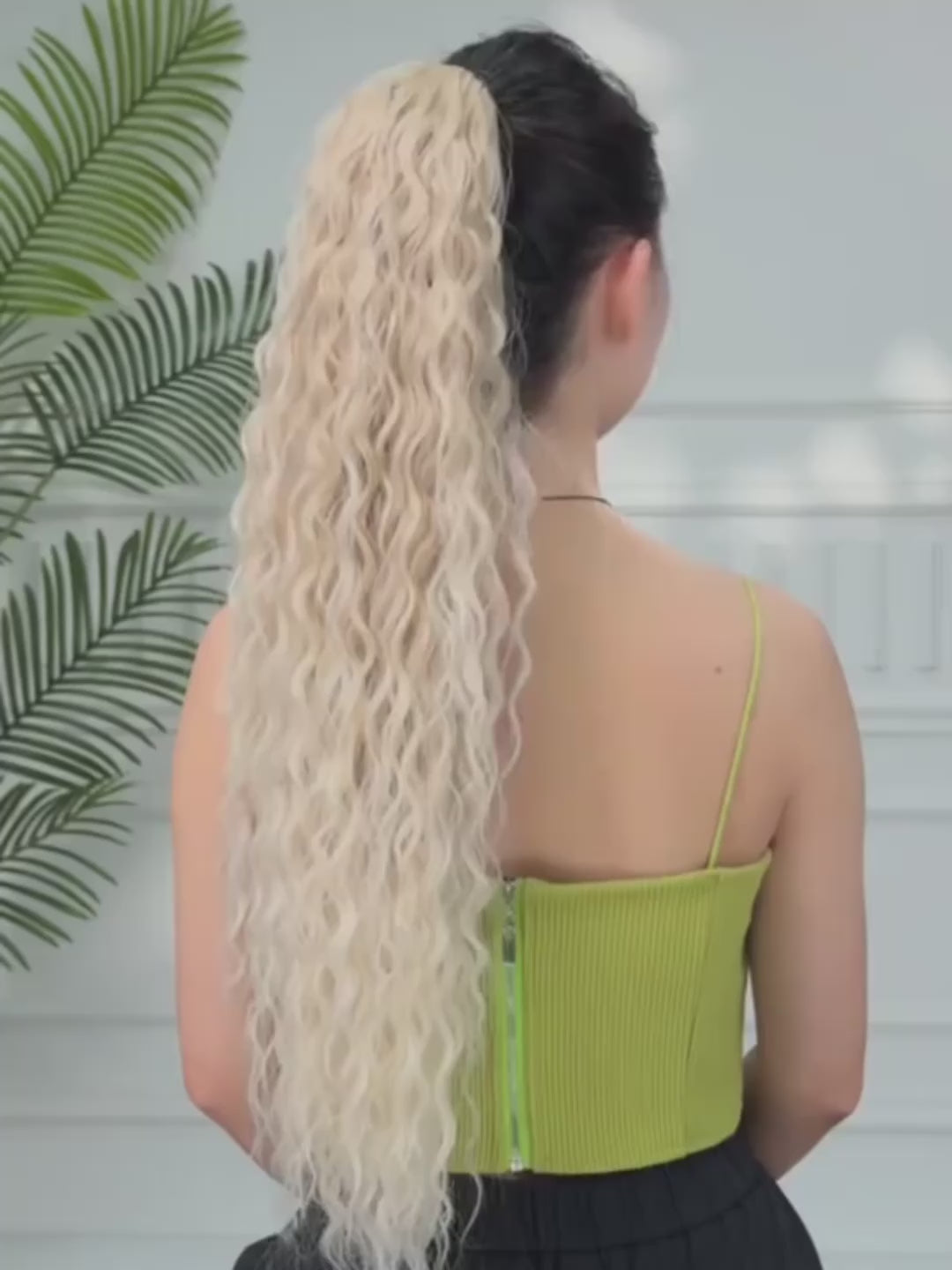 Sleek Drawstring Ponytail