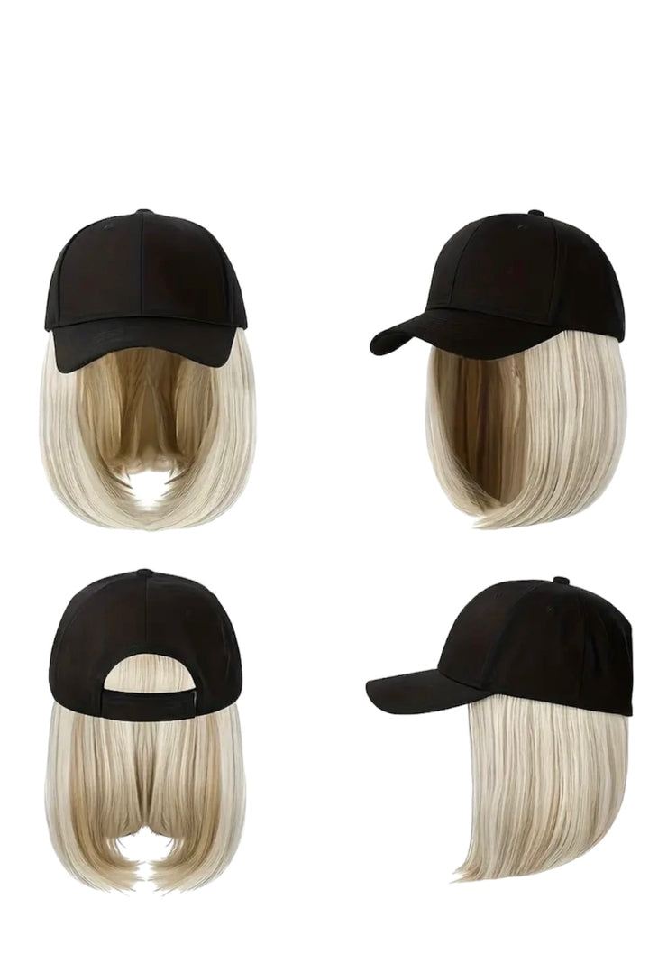 Baseball Cap Wig