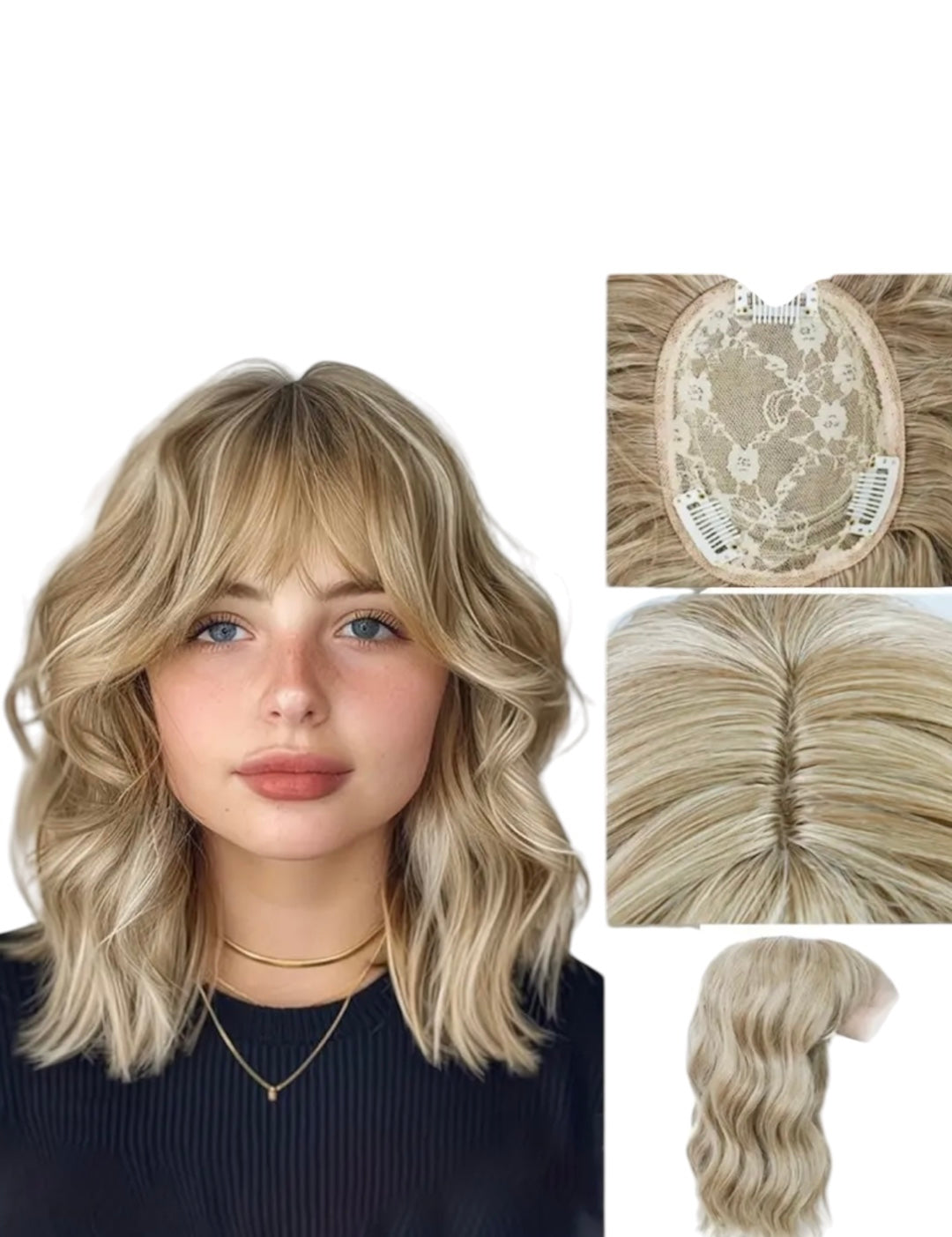 Ava Mini Hair Topper – RosaceaebudLB