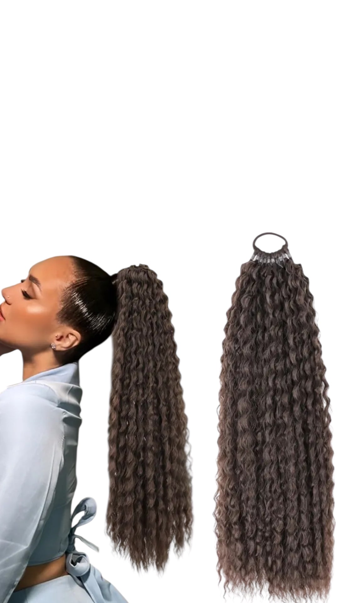 Elodie Elastic Band Ponytail