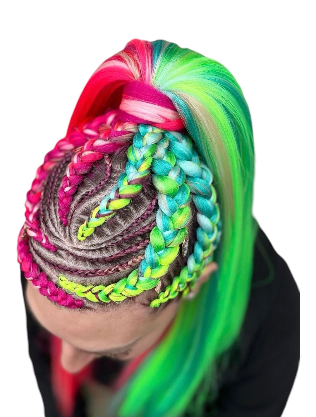 Rainbow Braids