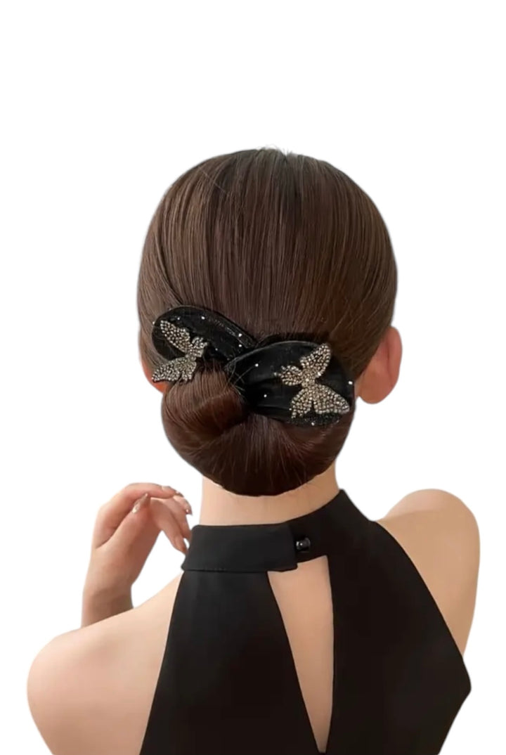 Twisted  Barrettes Ribbon Hair Clip