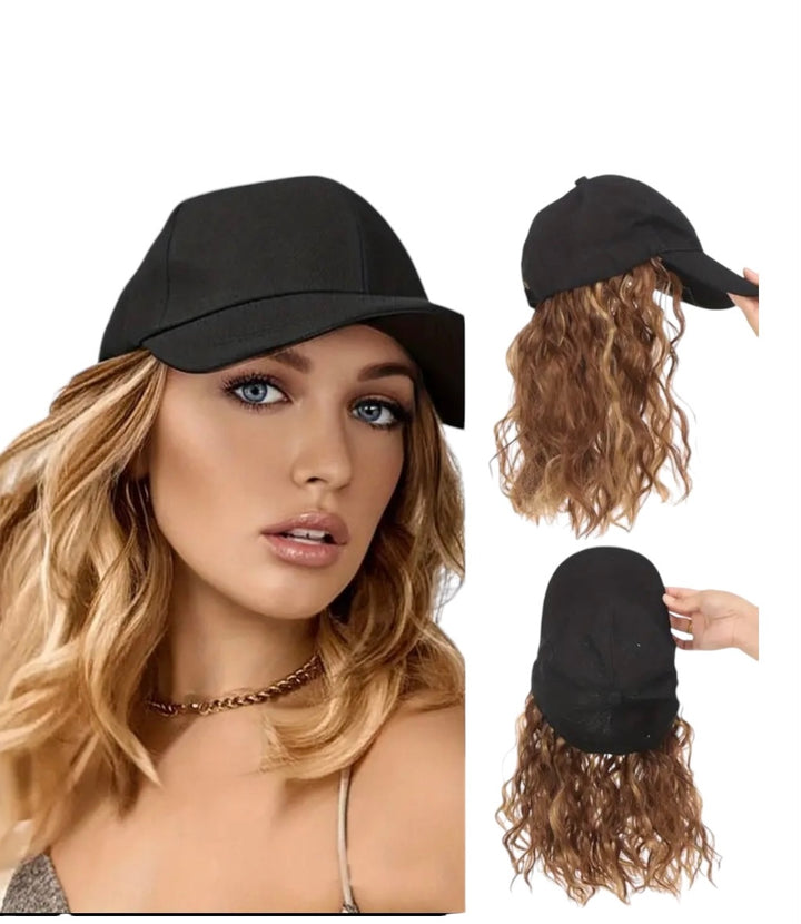 Baseball Cap Wig 2.0