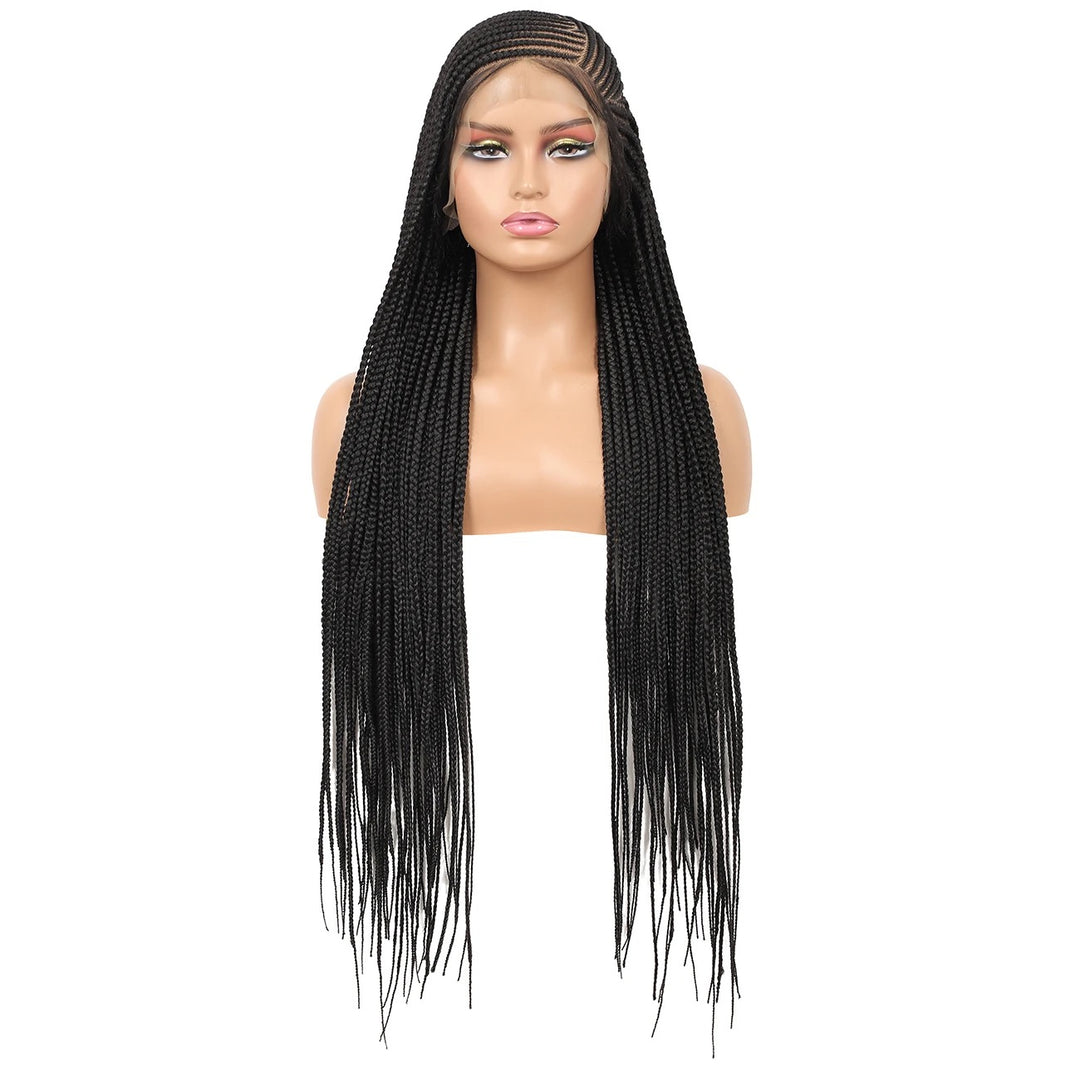 Lace Front Cornrow Braided Wig