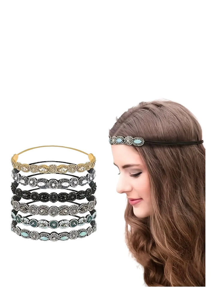 Vintage Beaded Headband