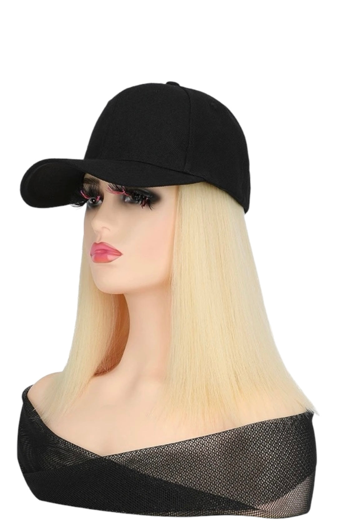 Baseball Cap Wig