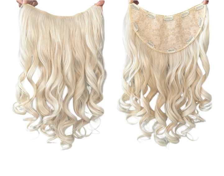 Clip-In Synthetic Half Wig