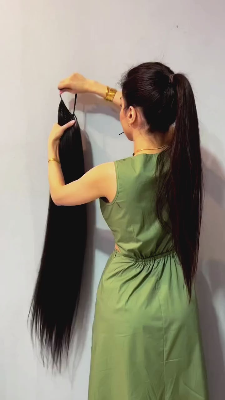 Elastic Band PonyTail