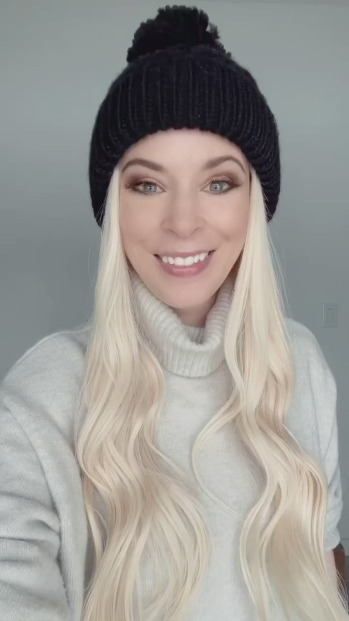 Cozy Beanie Hat Wig