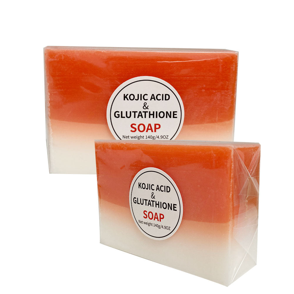 Kojic Acid & Glutathione Dual Brightening Soap RosaceaebudLB Kojic Acid & Glutathione Dual Brightening Soap RosaceaebudLB