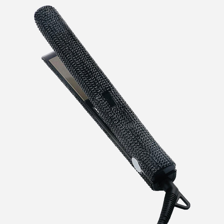 1" Titanium Rhinestones Flat Iron